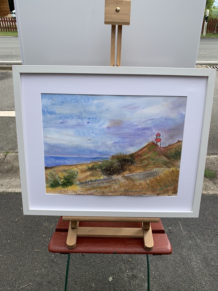 Leuchtturm in den Dünen