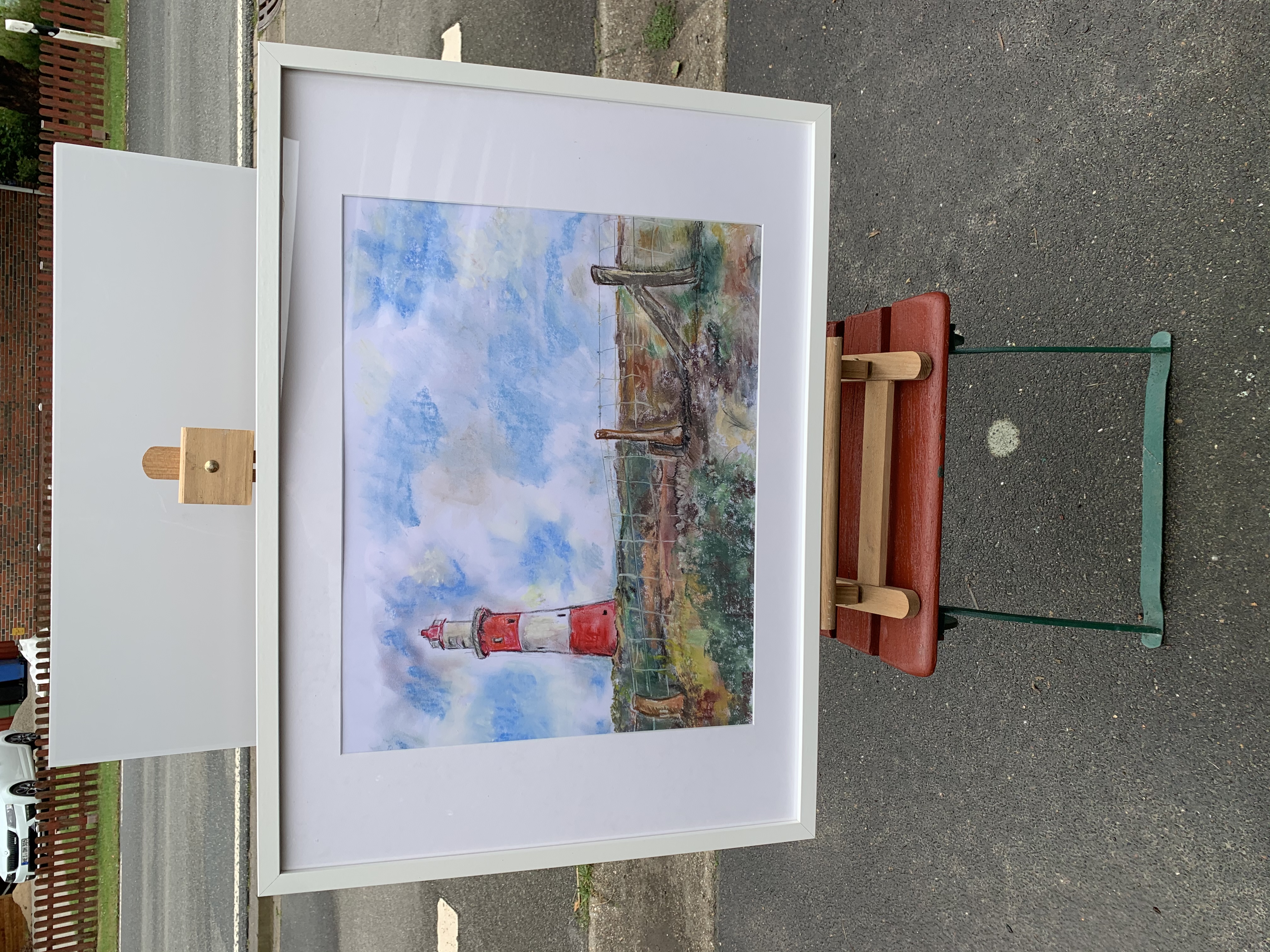 Leuchtturm an der Schleuse