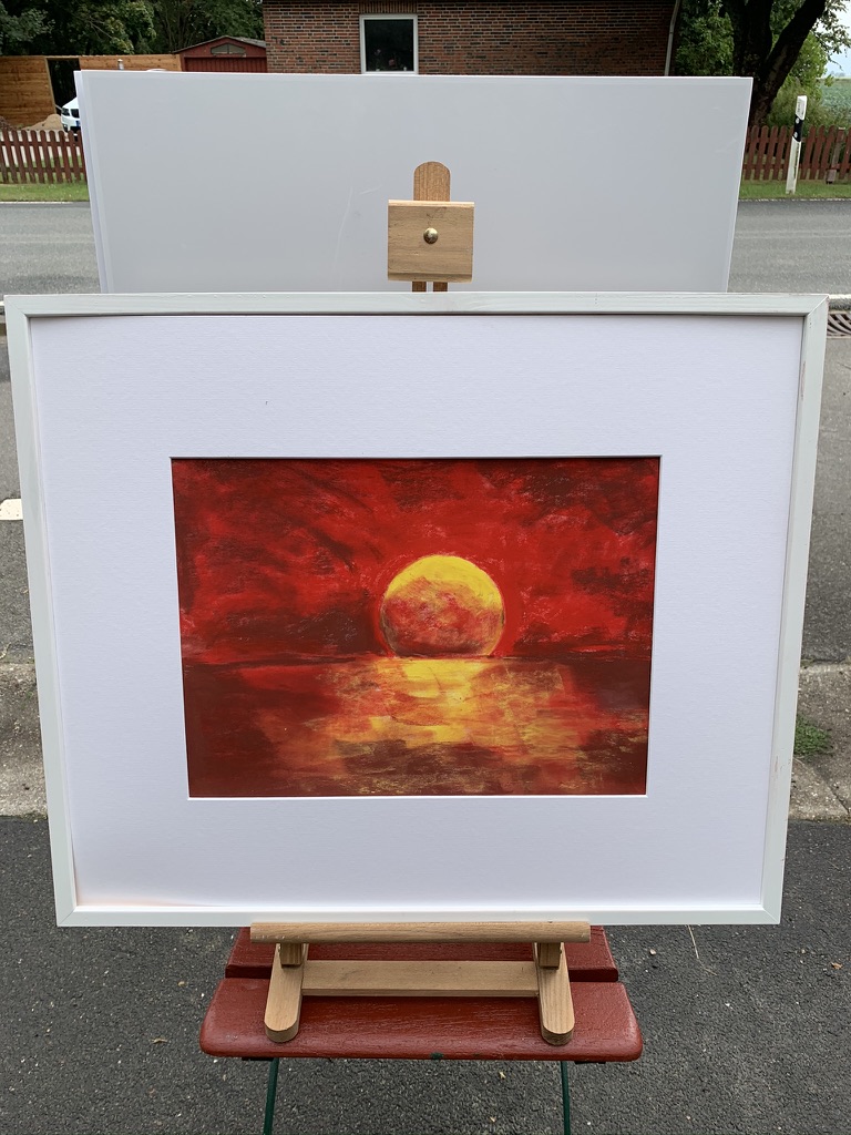 Sonnenuntergang in Rot